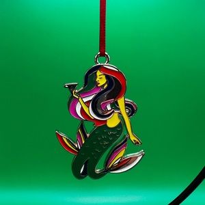 Starbucks Metal Siren Christmas Ornament - 2017